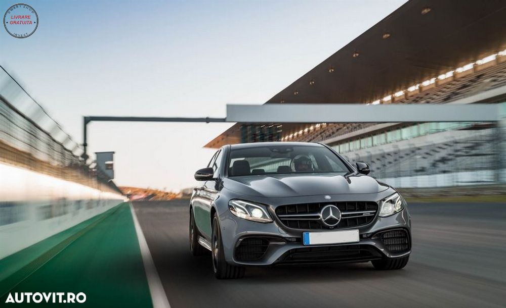 Kit Exterior Mercedes E-Class W213 (2016-2019) E63 Design Ornamente Tobe Negre- livrare gratuita - 16