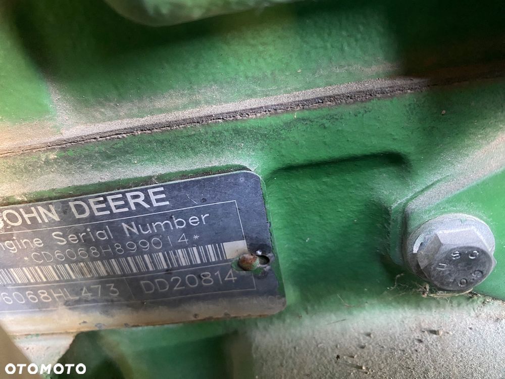 KOMPLETNY SILNIK 6068HL473 JOHN DEERE 6068, 6520, 6620, 6820, 6920 - 3