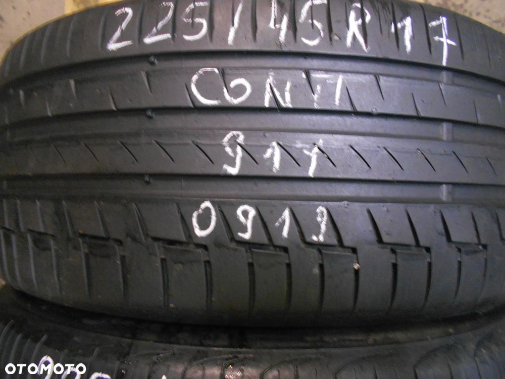 OPONY 225/45R17 CONTINENTAL PREMIUM CONTACT 6 DOT 1119 / 0919 7.6MM - 2