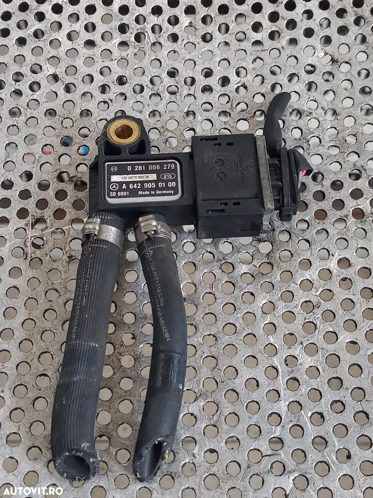 Senzor Temperatura Presiune Gaze Mercedes 2.2 Cdi Euro 5 Motor 651 Cod A C/E Class W204 W212 Vito V - 2