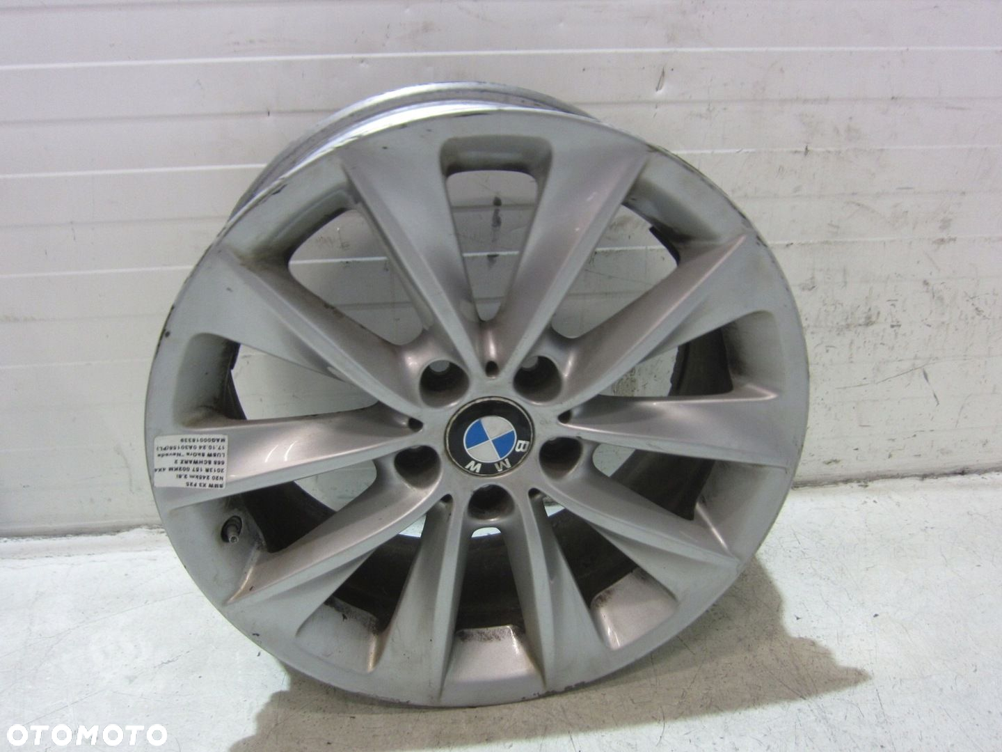 BMW X3 F25 X4 F26 FELGI ALUMINIOWE 18 ORYGINAŁ 6787578 R18 36116787578 - 8