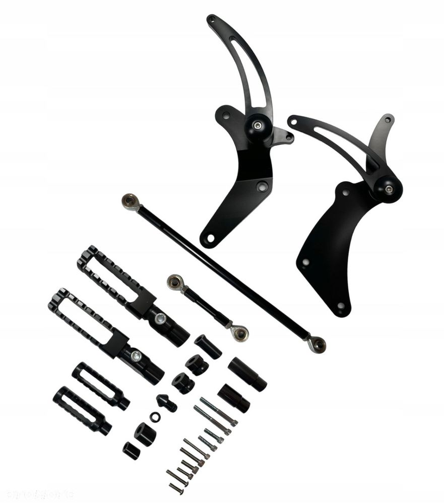 System przednich podnóżków Forward Control Harley Davidson Softail / Dyna - 8