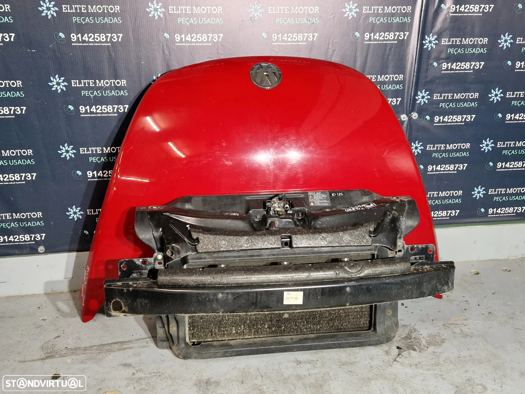 Frente completa usada VW BEETLE FACELIFT capot parachoques guardalamas oticas - 7