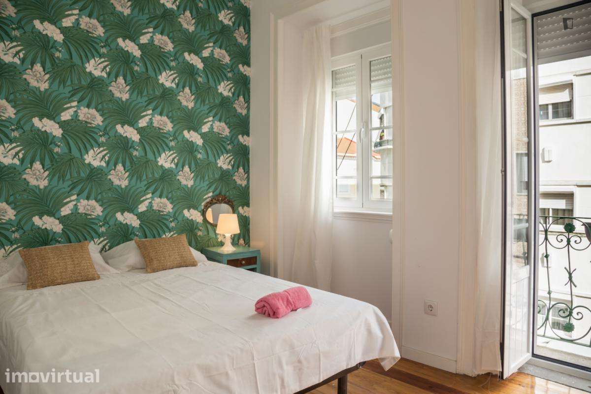 Quarto - localizado em Penha de França Lisbon - Grande imagem: 2/14