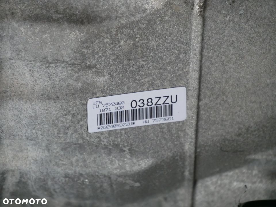 SKRZYNIA BIEGÓW BMW E90 320I 2.0B 10' 170HP 6HP-21 - 3