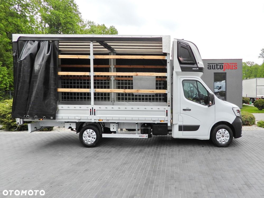 Renault MASTER  PLANDEKA 10 PALET WEBASTO TEMPOMAT LEDY PNEUMATYKA KLIMATYZACJA  165KM - 9