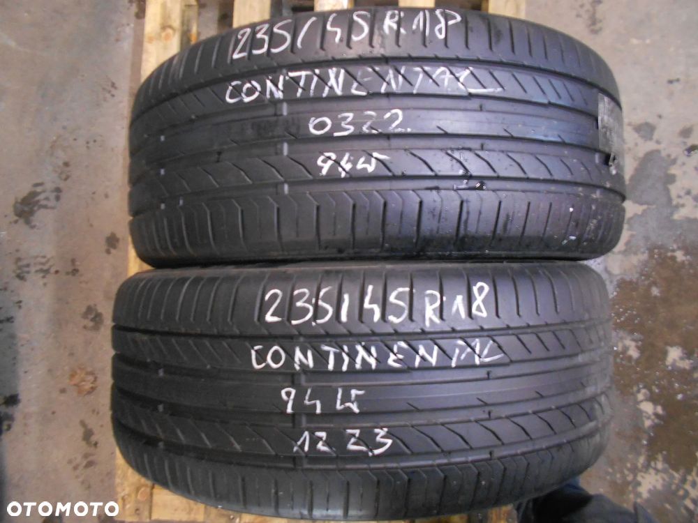 OPONY 235/45R18 CONTINENTAL CONTI SPORT CONTACT 5 DOT 1223 / 0322 7.2MM - 1