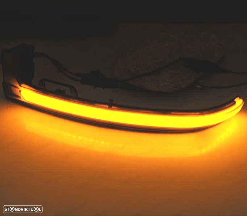 PISCAS ESPELHO PEUGEOT 308 13- LED DINÁMICOS FUMADOS - 2