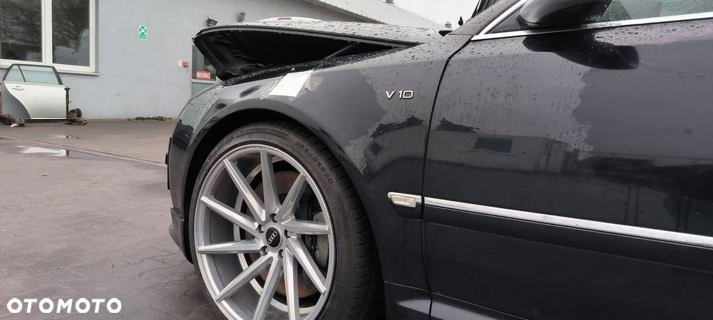 BŁOTNIK LEWY PRZÓD AUDI S8 D3 LIFT LZ9Y - 4