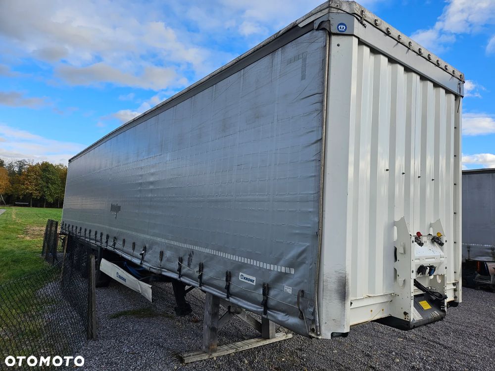 Krone SD naczepa firanka uszkodzona - 5