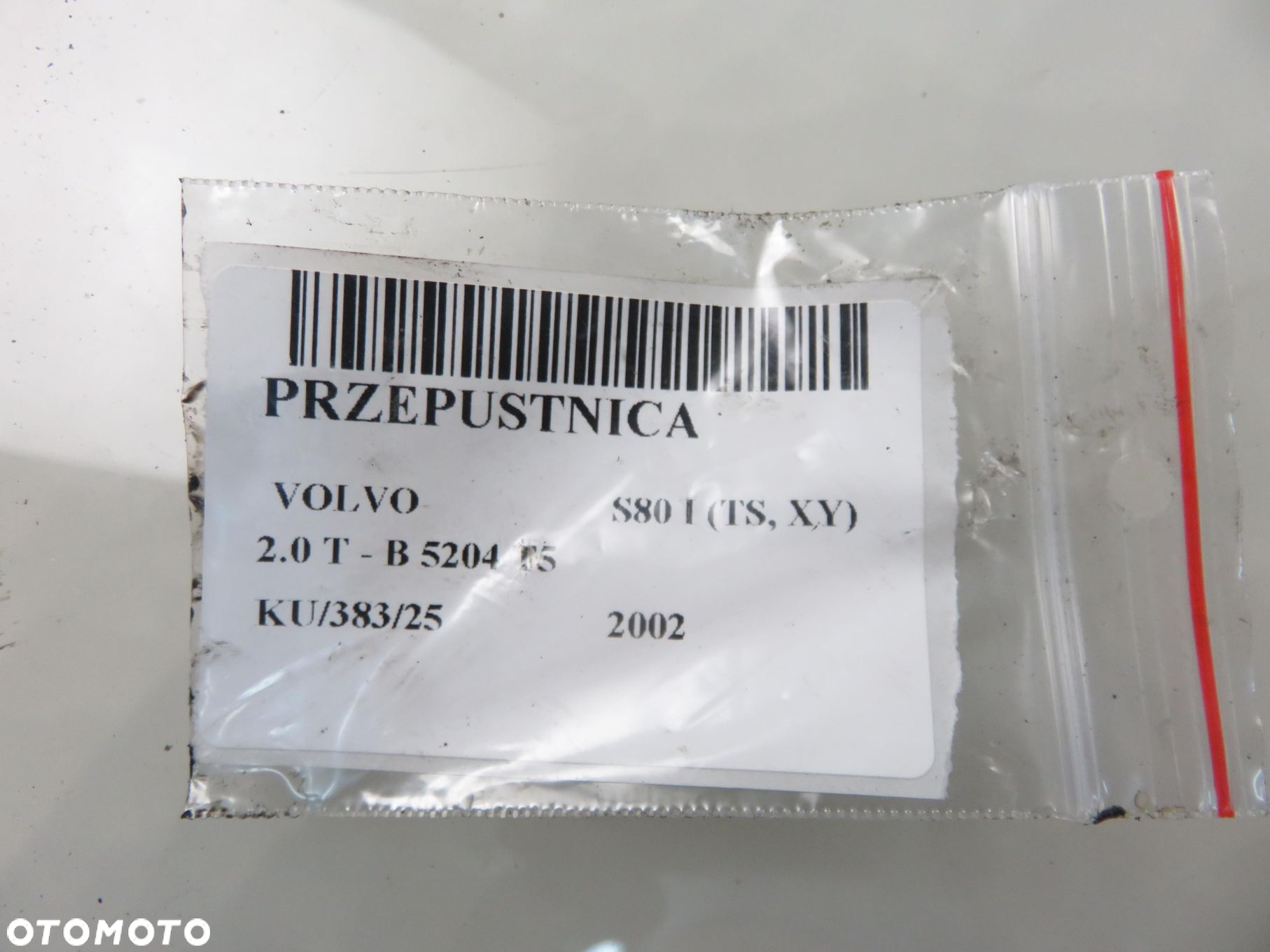 PRZEPUSTNICA VOLVO S80 I  2.0 T - B 5204 T5 30650013 0280750103 - 2