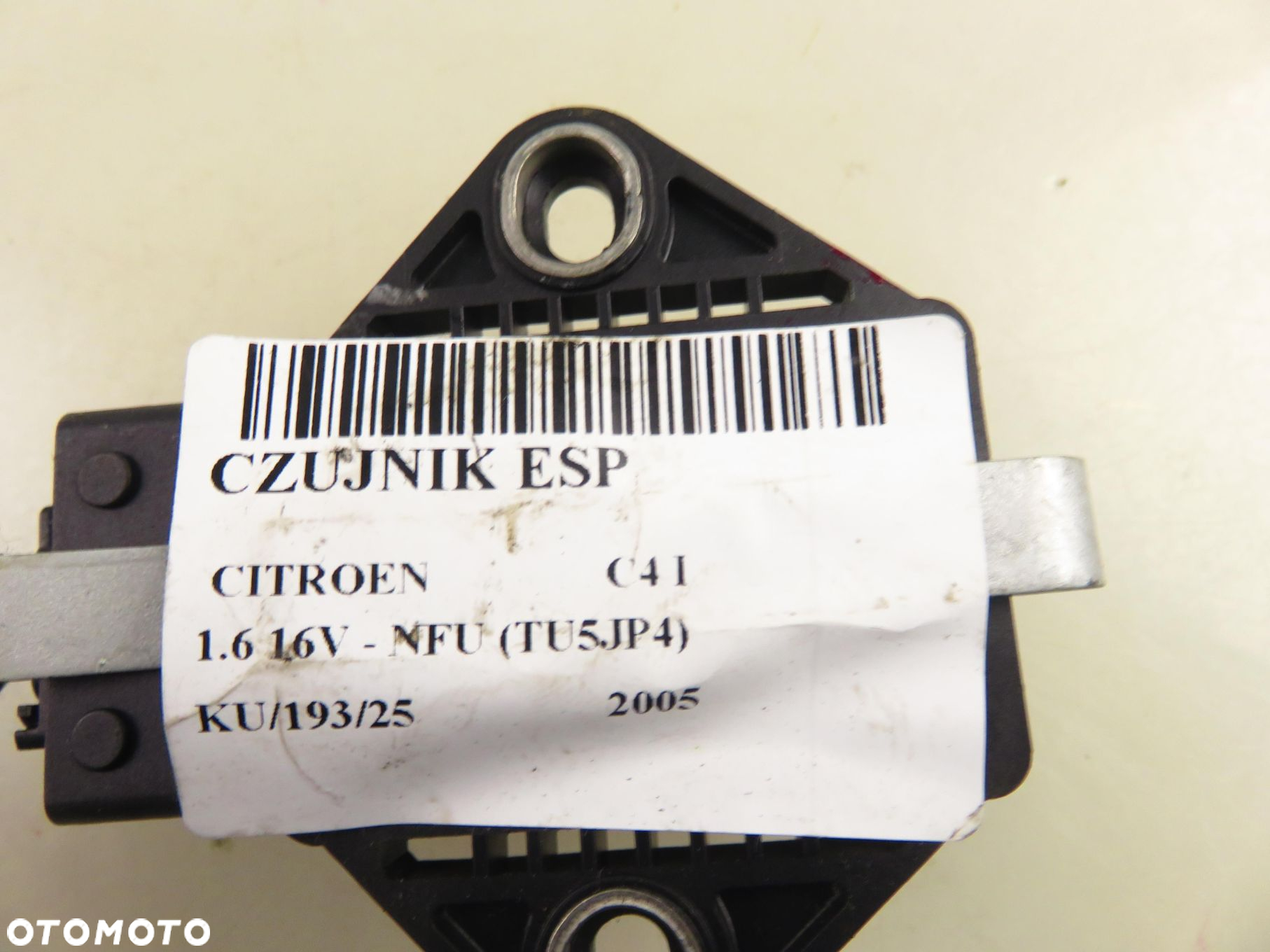 CZUJNIK ESP CITROEN C4 I 9649776180 0265005606 - 9