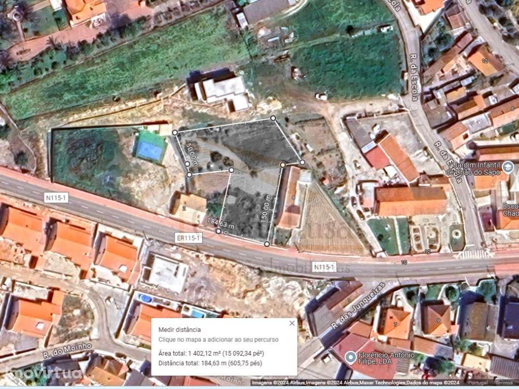 Terreno Urbano para Construção com 1403 m2 - Grande imagem: 2/6