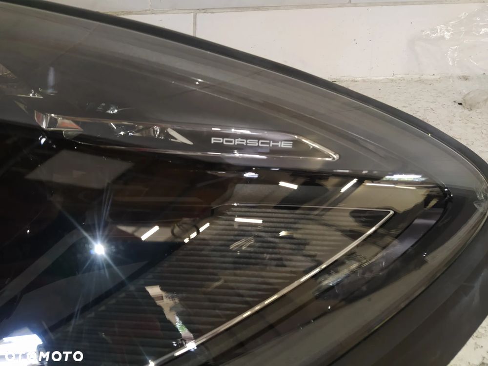 PORSCHE MACAN REFLEKTOR LAMPA PRAWY PRAWA PRZÓD PRZEDNIA FULL LED PDSL SAE USA ORYGINAŁ - 8