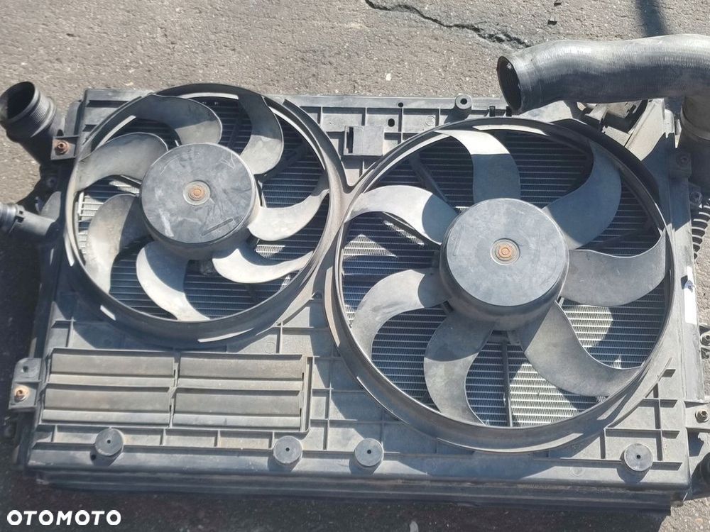 OCTAVIA II LIFT RS 2,0TDI CHŁODNICE WENTYLATORY1K0145803AJ - 4