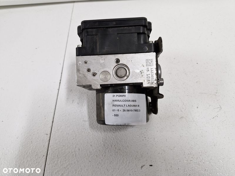 renault laguna 3 iii pompa abs hamulcowa hamulca 28.5610-7802.3 - 1