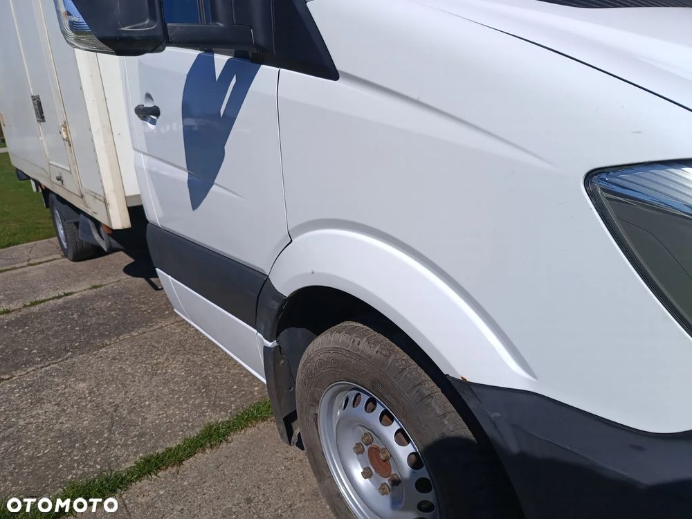 Mercedes-Benz Sprinter KONTENER+ winda ZEPRO (750kg) 2.1 diesel 163kM automat 2015 rok ROZSTAW OSI MAXI 4,34m ZADBANY! - 21
