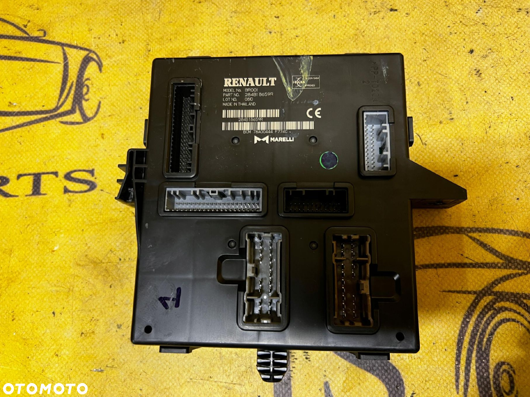 ZESTAW STARTOWY ECU BSI BCM STACYJKA DACIA SANDERO III 2023R 1.0 SCE - 12