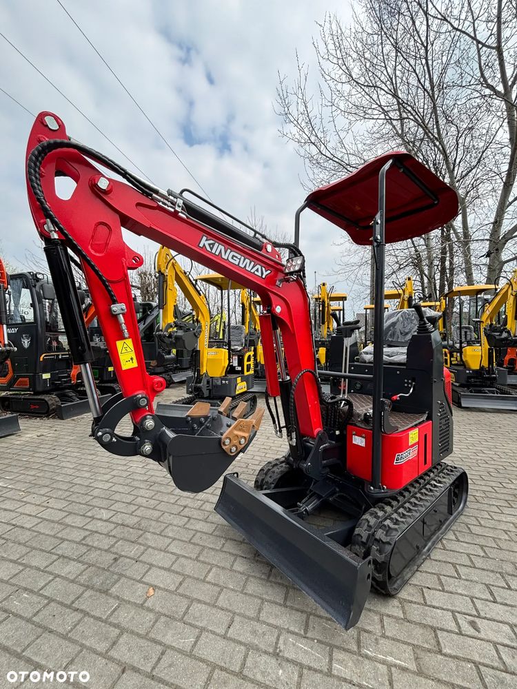Kingway BAGGER 1000 Joistick Ramię Skrętne 1200kg 3 łyżki - 12