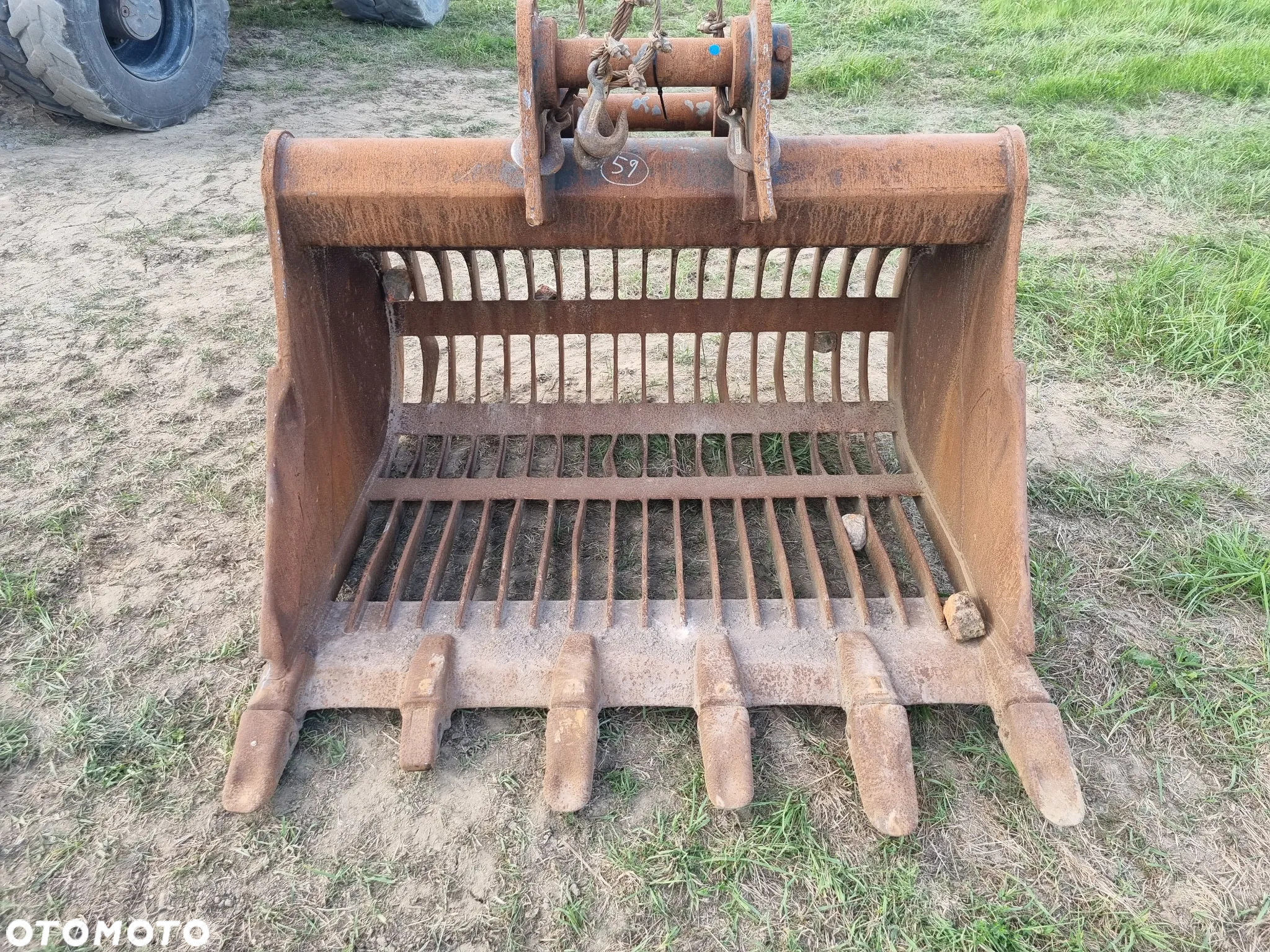 Łyżka ażurowa Rhinox 150cm Miller 80mm sworzeń do koparki koparka 20-30t - 2