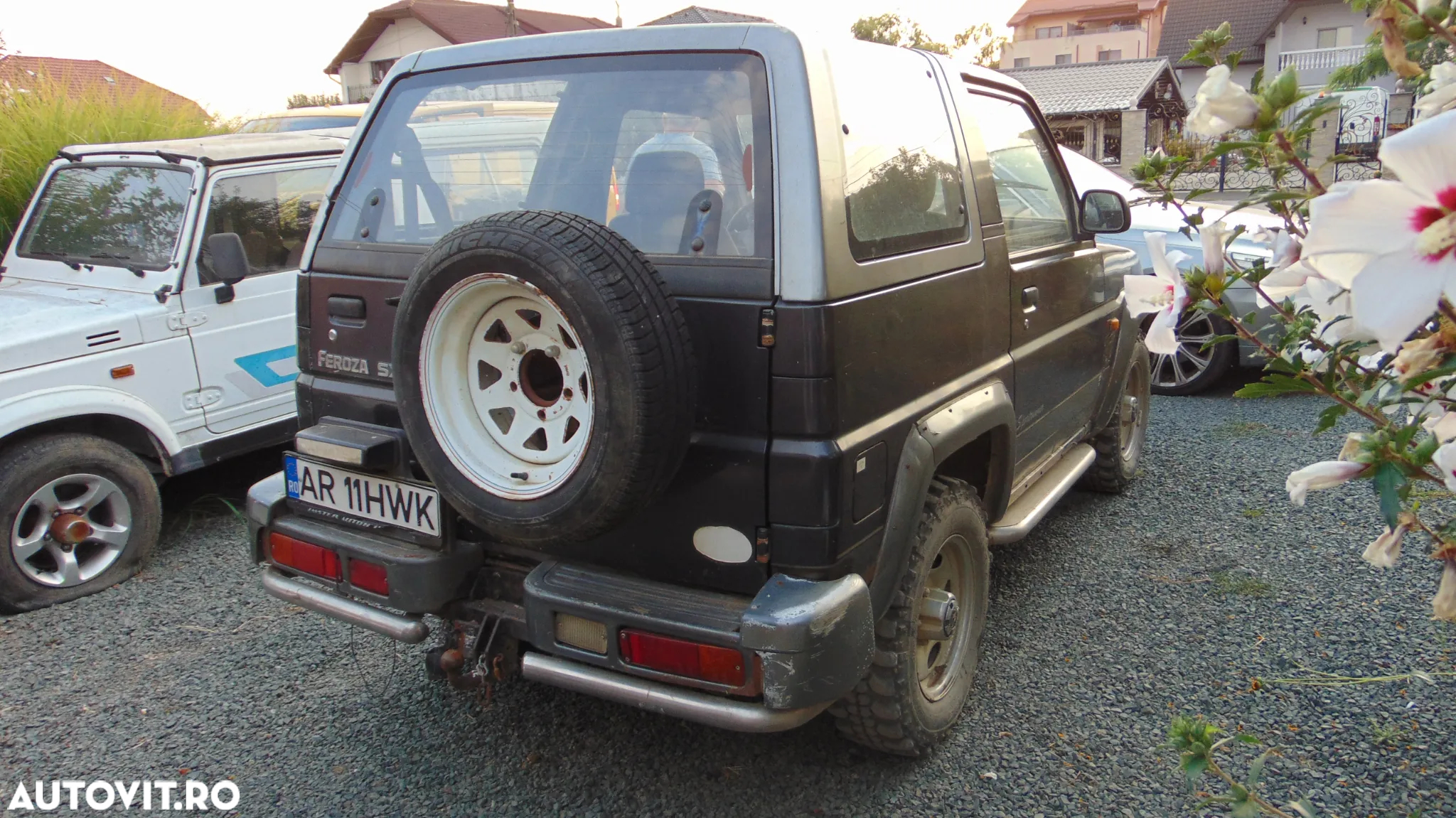 Bulbar,praguri inox Daihatsu Feroza - 4