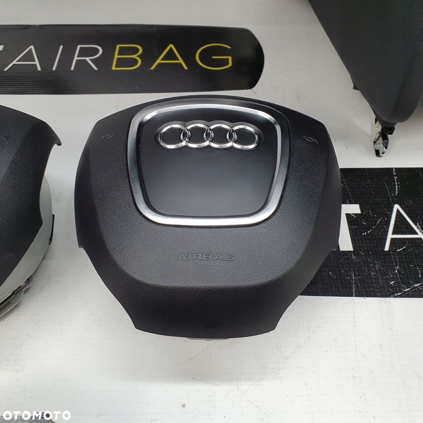 AUDI A5 8T KOKPIT DESKA KONSOLA PULPIT PODUSZKA AIRBAG AIR BAG PASY KIT SET - 8