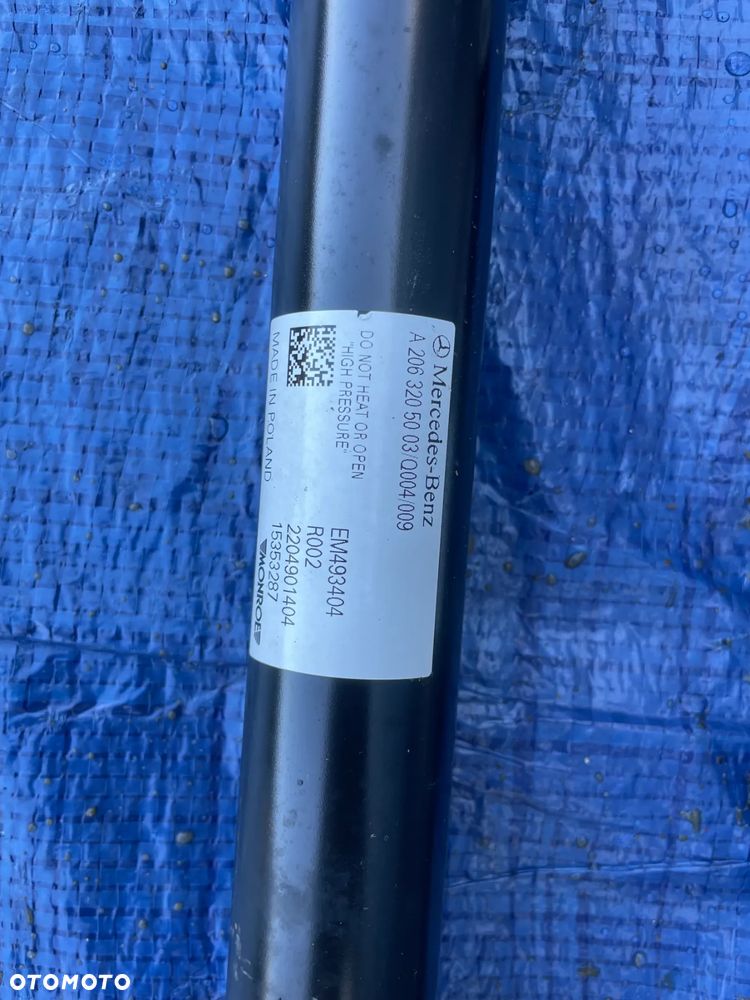 MERCEDES W206 amortyzator prawy lewy tył a2063205003 - 3
