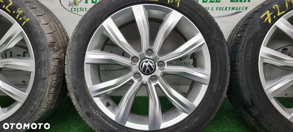 VW T-Roc 215/50/R18  FELGI KOŁA ALUFELGI  2GA601025D (L, AB) 7Jx18 ET45 5x112 2020r - 3