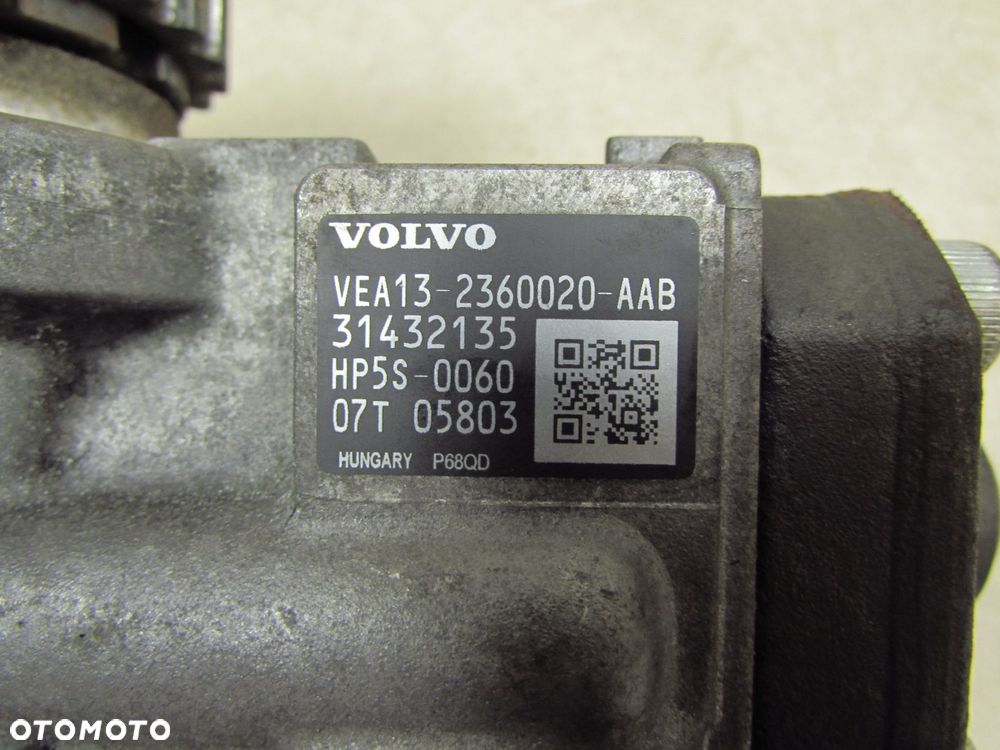 VOLVO S60 II V60 XC60 S90 V90 2.0 D4 190 KM D4204T5 POMPA WTRYSKOWA PALIWA 31432135 VEA-2360020-AAB - 8