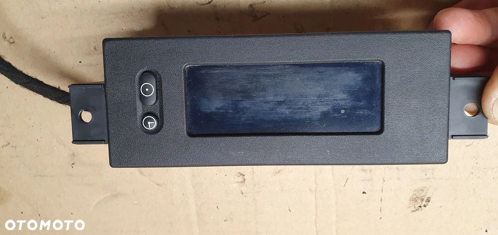 Zegar wyświetlacz radia Opel Astra G 1023552 - 1