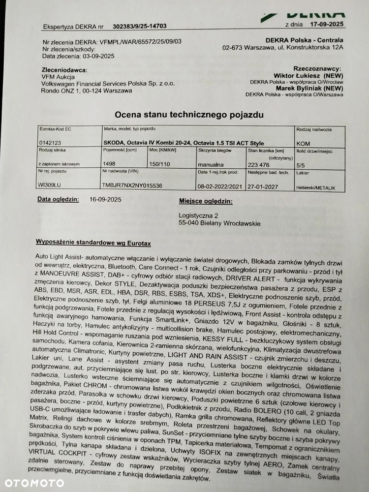 Skoda Octavia 1.5 TSI ACT Style - 29