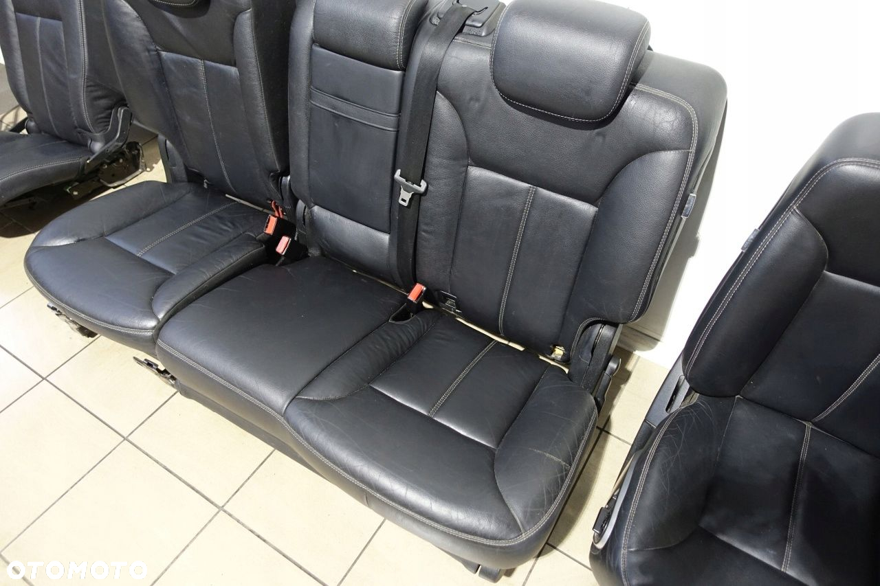 Mercedes x164 GL fotele tapicerka fotel skóra kanapa oparcie DVD monitor - 8