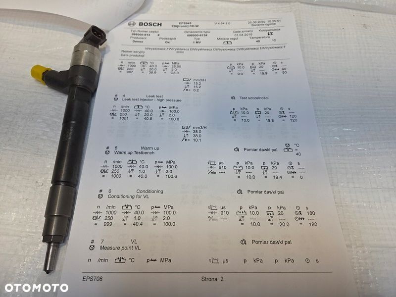 WTRYSK WTRYSKI WTRYSKIWACZE OPEL ASTRA K J MERIVA B 1.6 CDTI 55578075 - 7