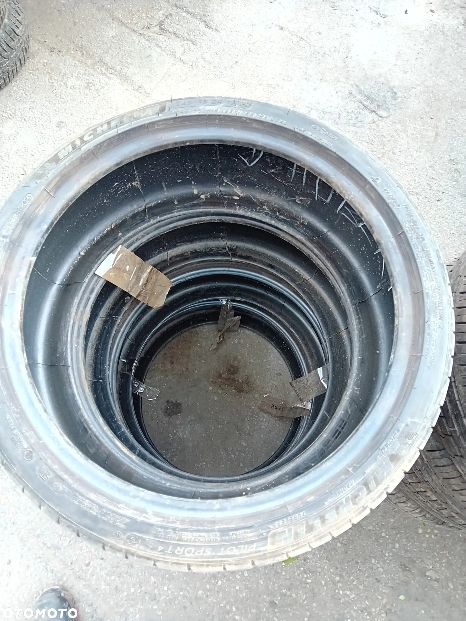 Opona Michelin Pilot Sport 4S 245/35R19 używana lato - 3