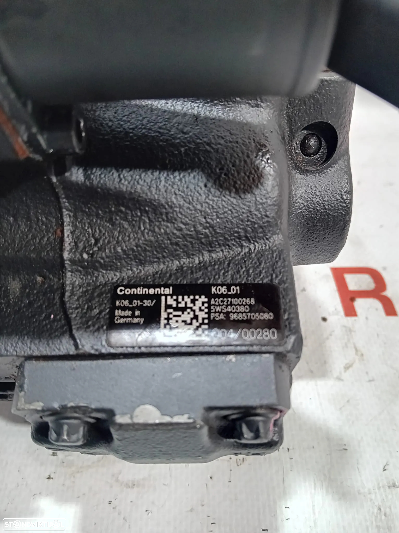 Bomba Injetora/ Bomba de Injeção / Alta Pressão 1.6 HDI PSA Continental Original - 8