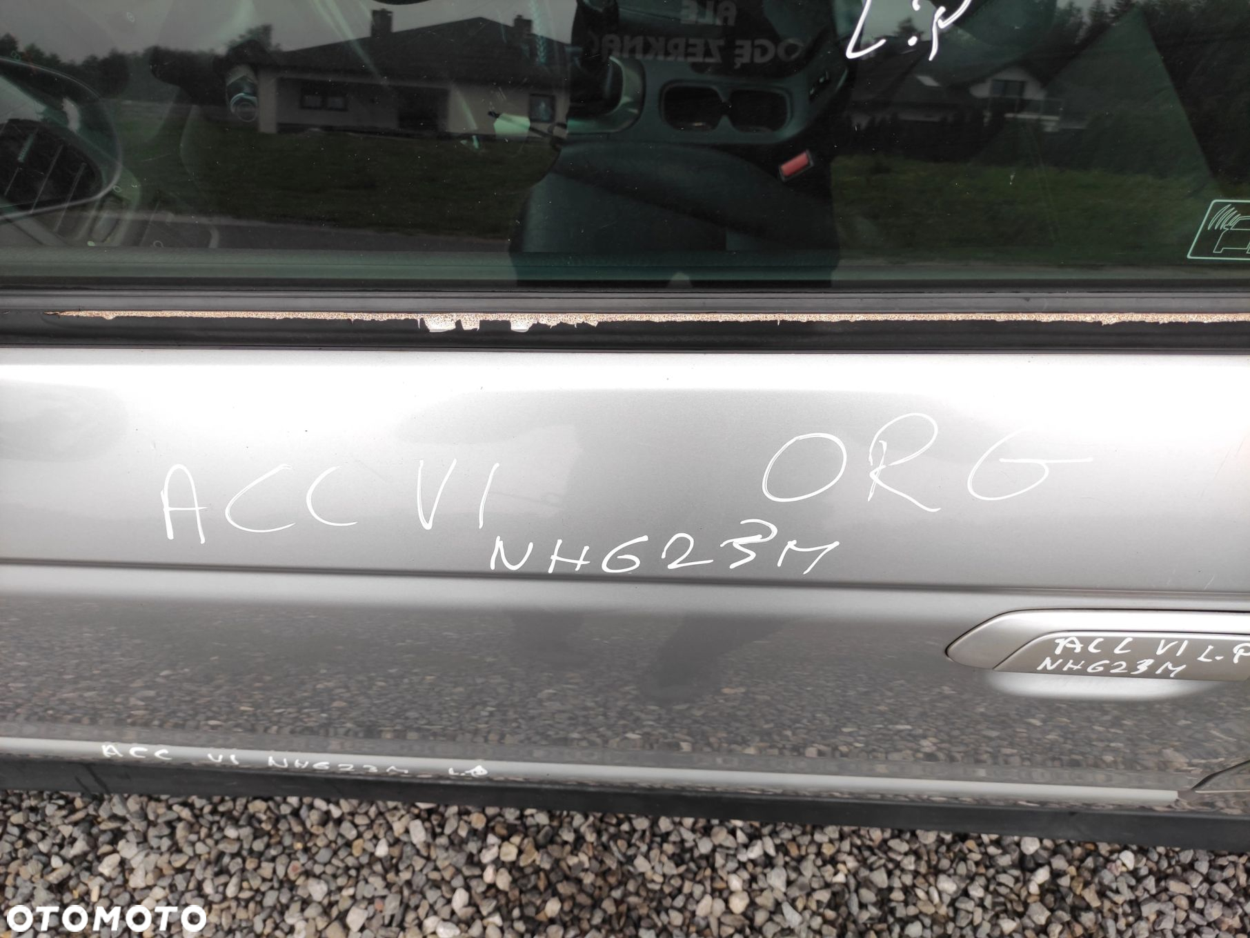 DRZWI LEWY PRZÓD HONDA ACCORD VI LIFT NH623M LIFT ORG LAKIER - 4