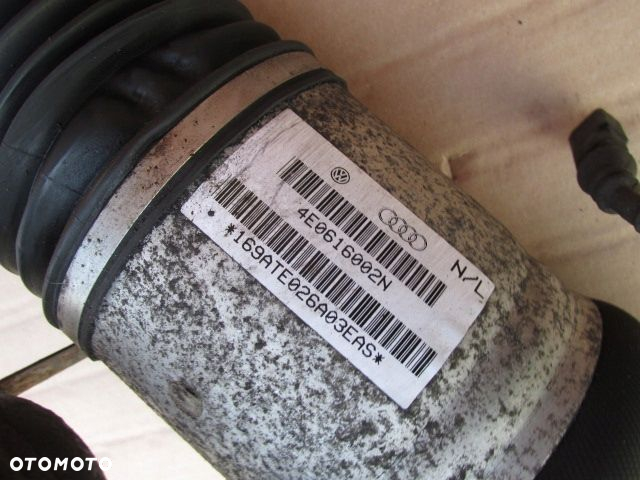 Audi A8 D3 3.0 tdi quattro Amortyzator pneumatyczny prawy tył 4E0616002N - 5
