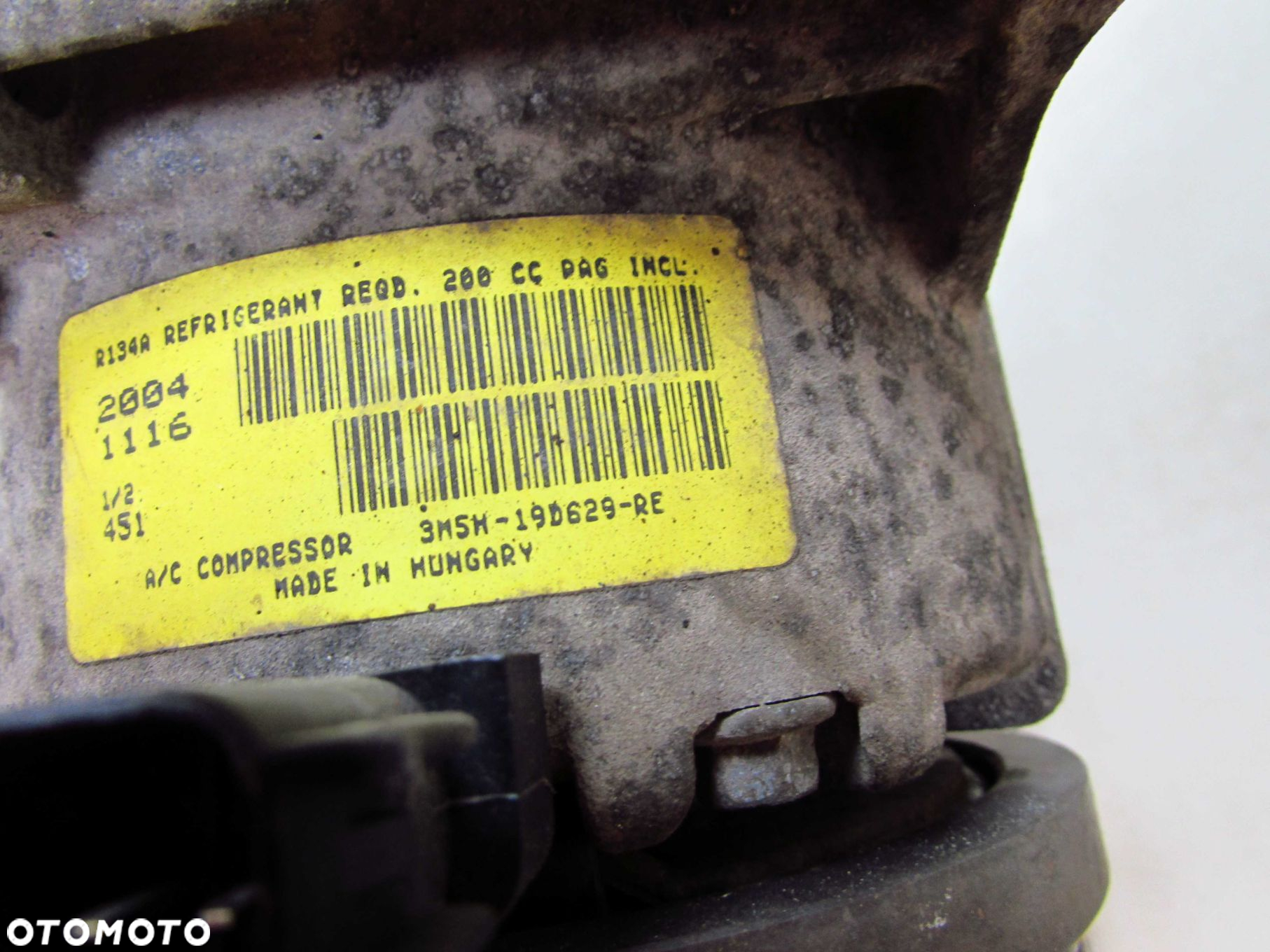 VOLVO FORD 1.8 2.0 SPREZARKA KOMPRESOR KLIMATYZACJI 3M5H-19D629-RE - 6