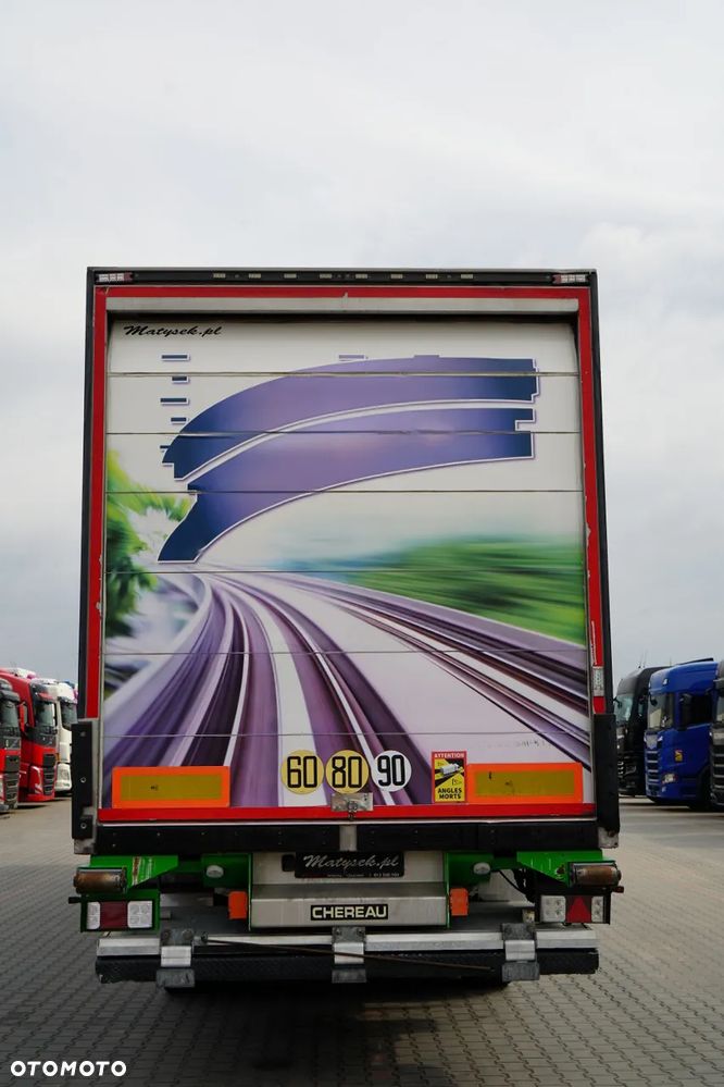 Chereau CHŁODNIA / THERMO KING SLXE 400 / OŚ PODNOSZONA / WINDA DHOLLANDIA  3 000 KG / ROLETA ELEKTRYCZNA / SAF - 12
