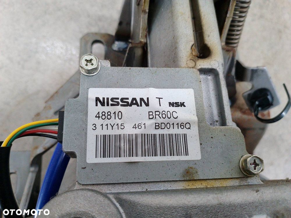 WSPOMAGANIE ELEKTRYCZNE, PION NISSAN QASHQAI I 48810BR60C BD0116Q  NSK 1.5 - 1