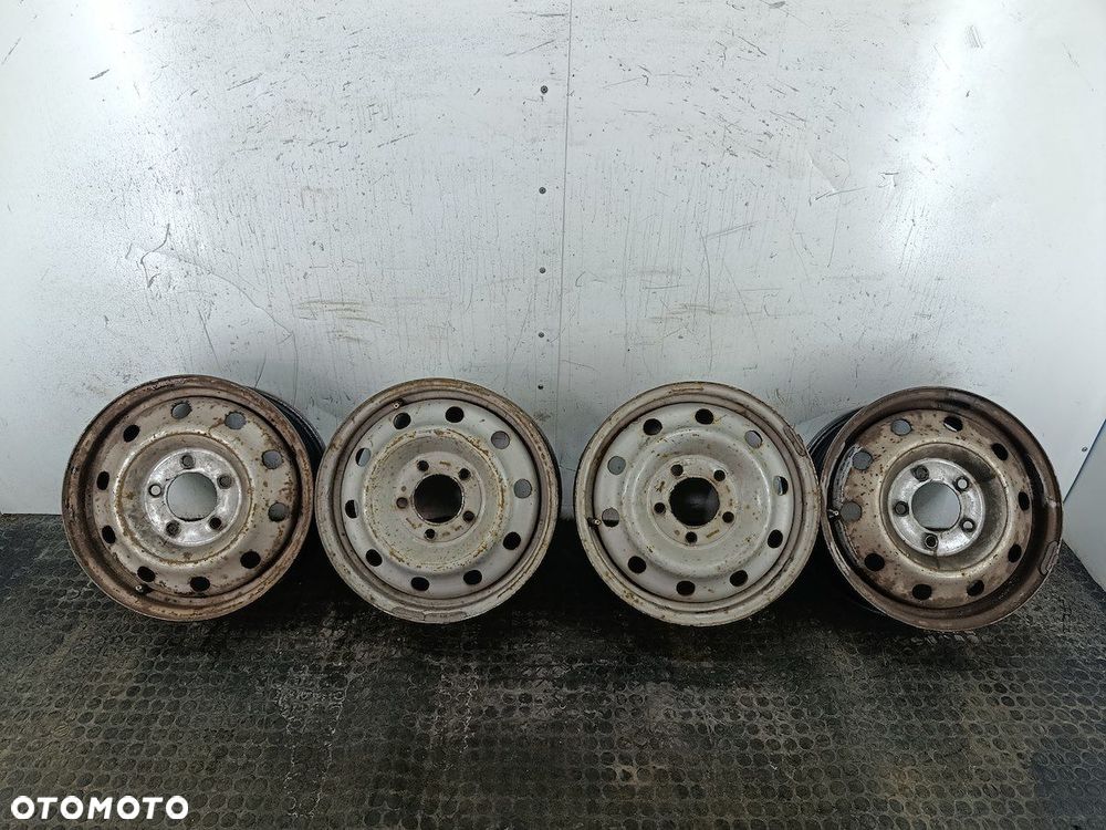 FELGI STALOWE KOMPLET 16 RENAULT MASTER II FL 6JX16H2DET66 - 1
