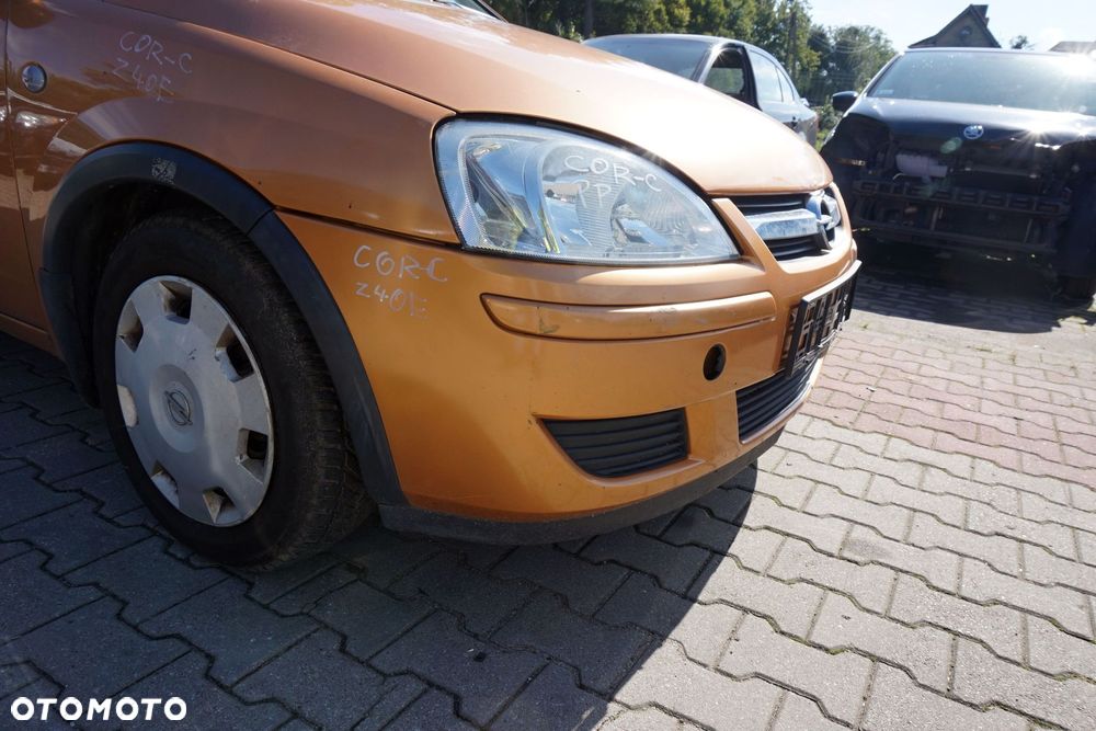 MASKA ZDERZAK BŁOTNIKI LAMPY CORSA C III Z40E  OPEL 1999-2003 ZŁOTY PRZÓD KOMPLETNY - 23