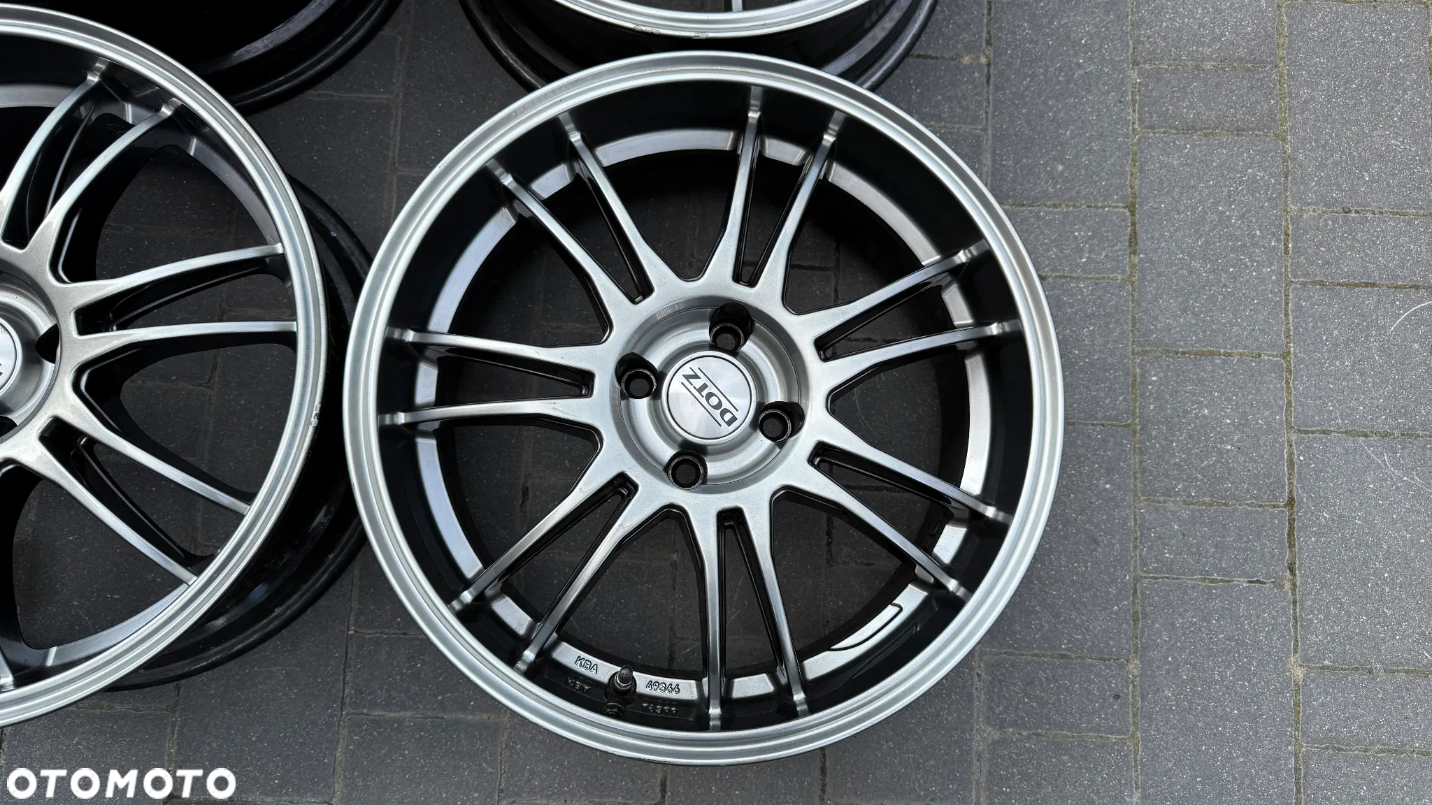 Felgi Aluminiowe KBA DOTZ r18 4x108 ford volvo kola et25 8J - 3
