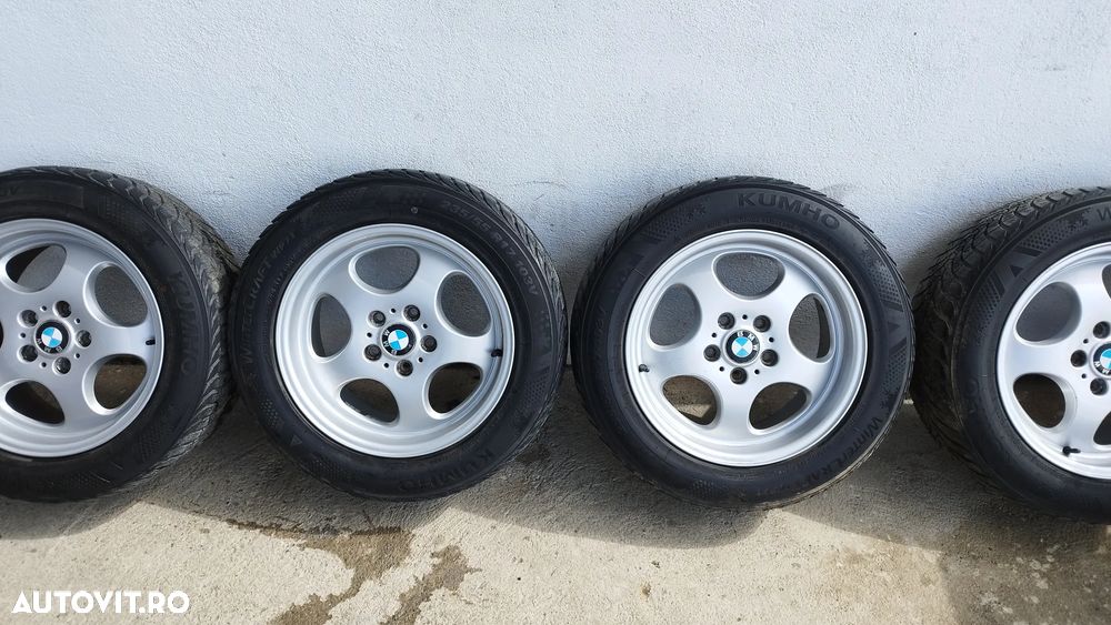 Set jante aliaj BMW Style 109 17 8j Et 46  Dedicate x3 e83 cu anvelope de iarna 235/55/17 - 1