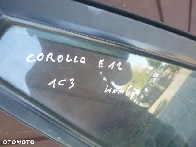 DRZWI LEWY TYŁ LEWE TYLNE KOMPLETNE TOYOTA COROLLA E12 KOMBI KOLOR 1C3 - 13