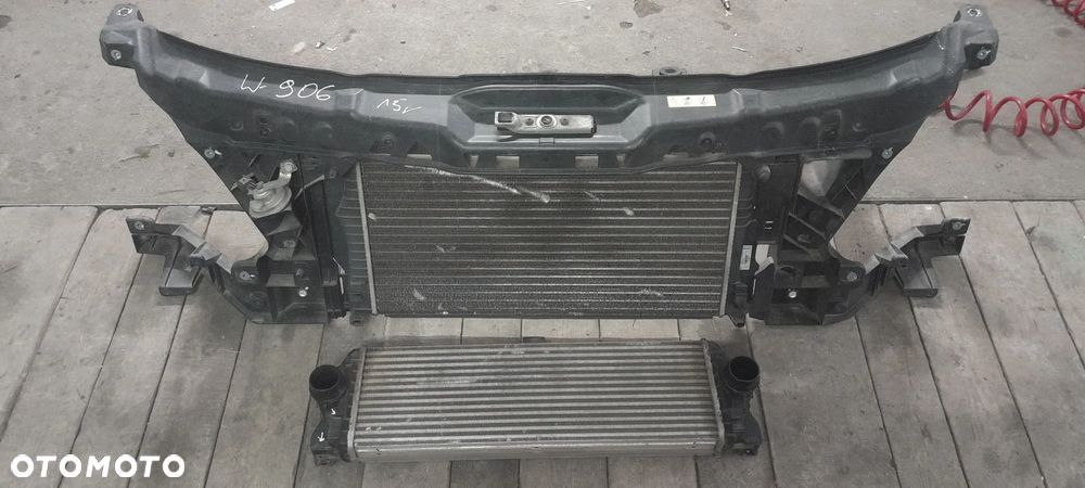 MERCEDES SPRINTER W906 LIFT 2.2 CDI PRZEDNI PAS KOMPLET CHŁODNIC - 1