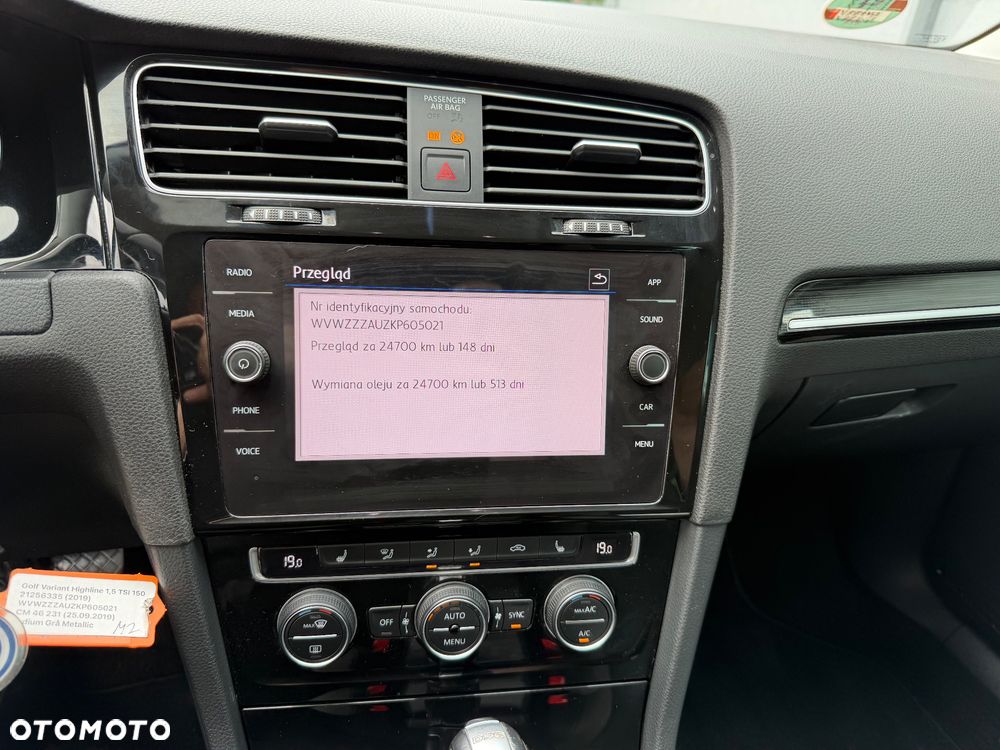 Volkswagen Golf 1.5 TSI BMT Evo Highline DSG - 20