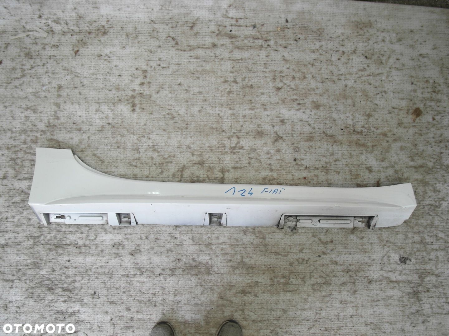 FIAT 124 SPIDER CAŁA LISTWA PROGOWA PRAWA PRAWY PRÓG NA4L51P41 NR72 - 1