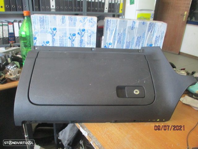 Porta Luvas 1K1857290 VW GOLF 6 2010 PRETO - 1