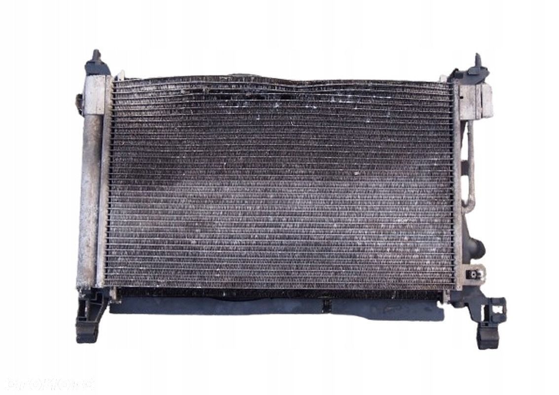 CHŁODNICA WODY KLIMY WENTYLATOR OPEL CORSA D 1.2 1.4 5701410 55701002 - 2